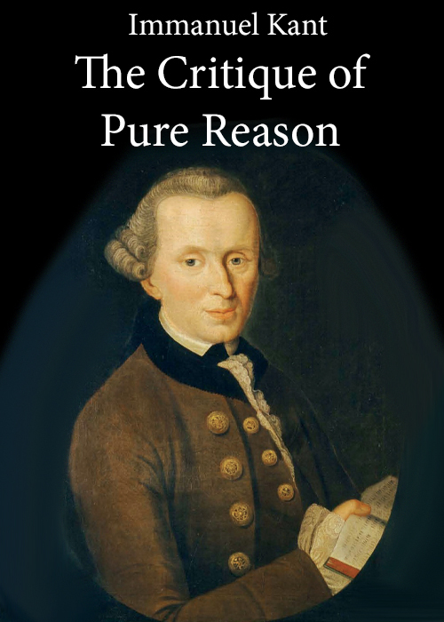 The Critique of Pure Reason by Immanuel Kant, book cover
