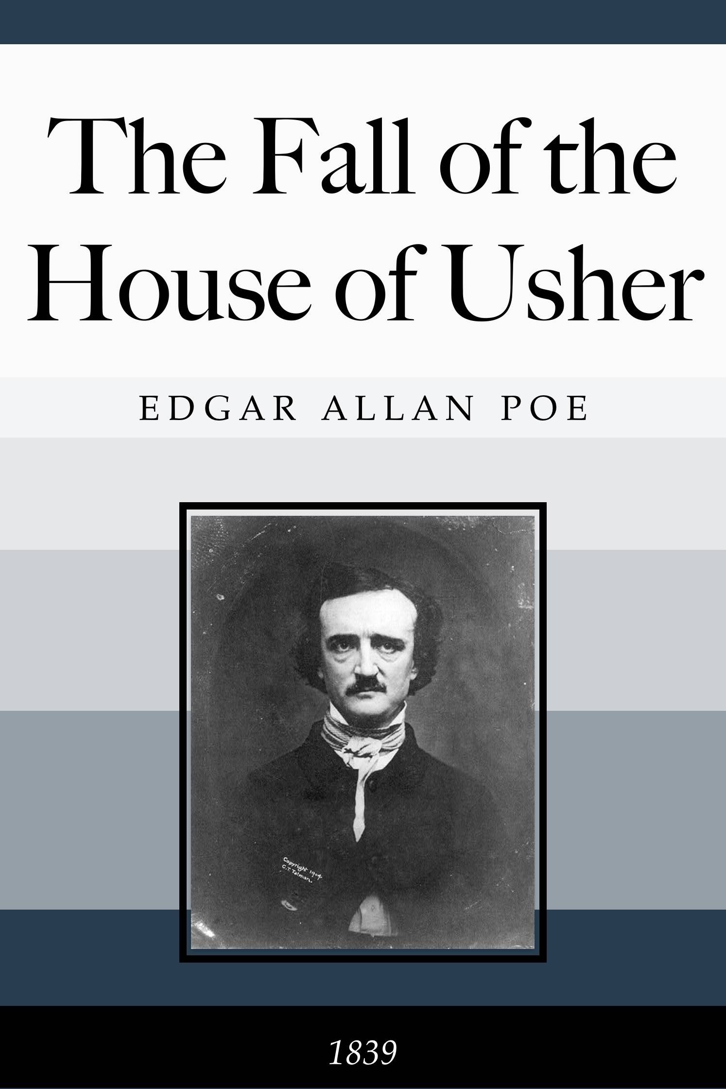 The Fall of the House of Usher by Edgar Allan Poe, book cover