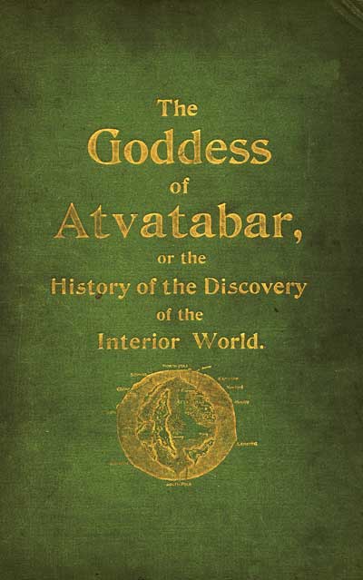The Goddess of Atvatabar by William Richard Bradshaw, book cover