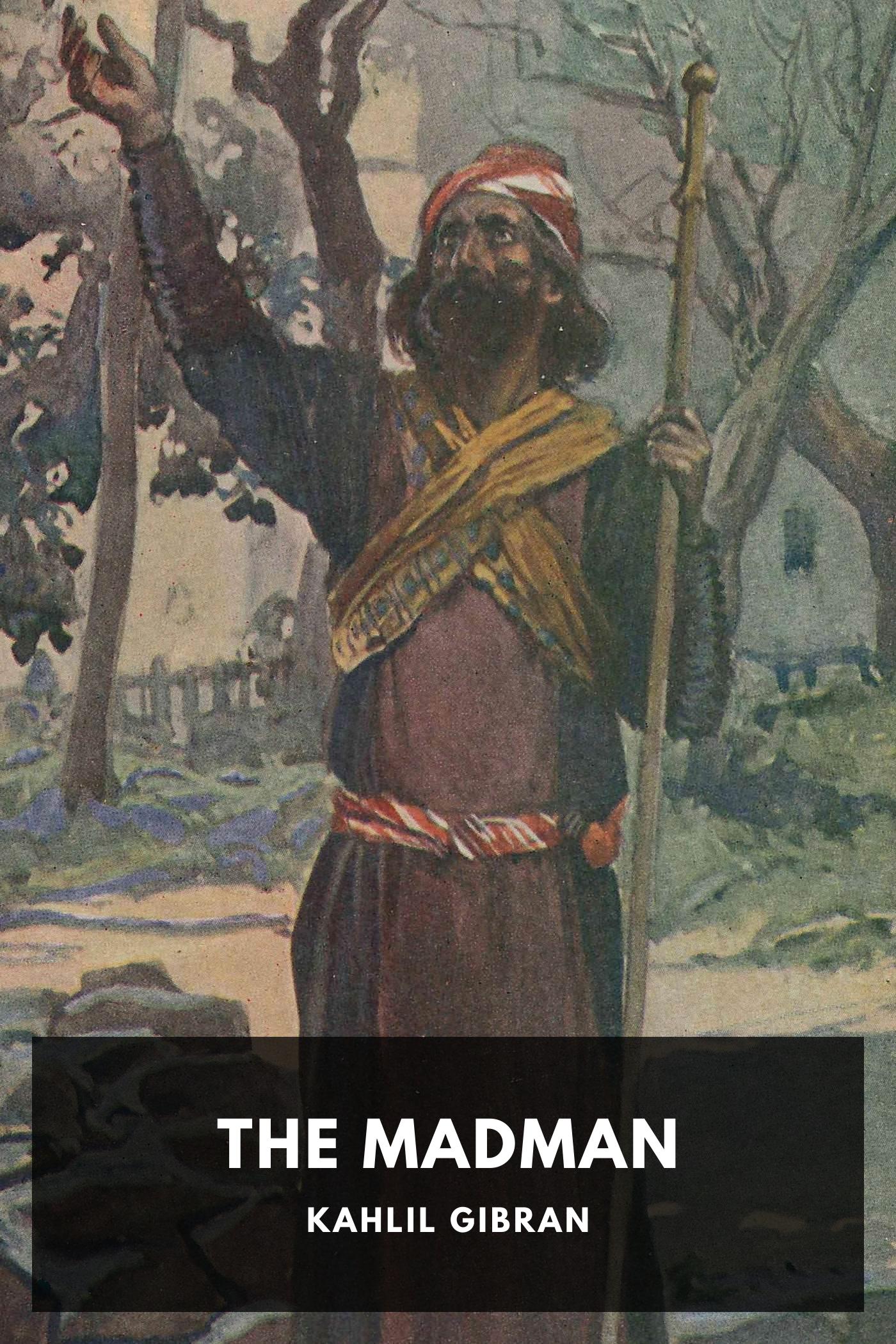 The Madman by Kahlil Gibran, book cover