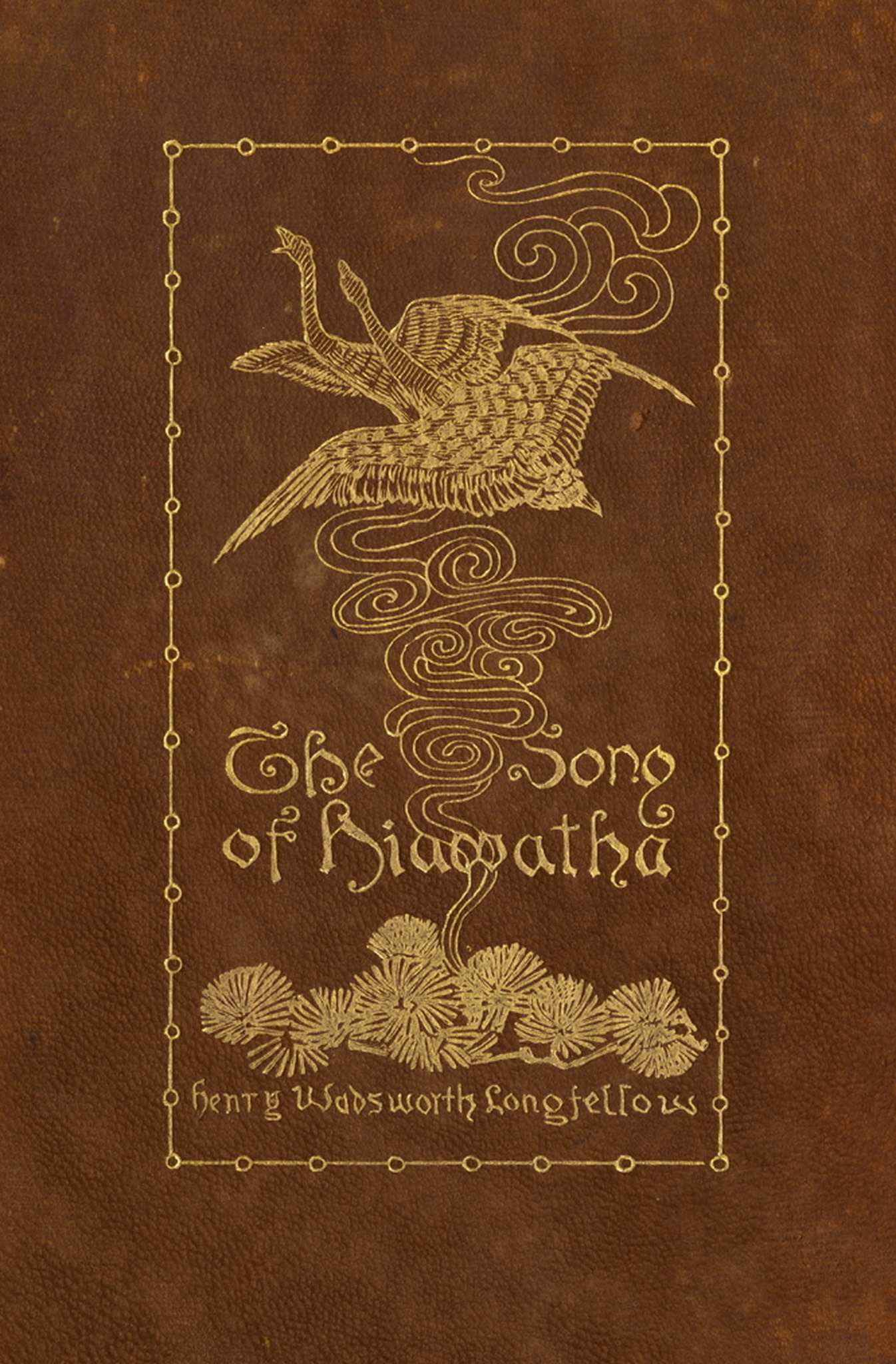 The Song of Hiawatha by Henry Wadsworth Longfellow, book cover