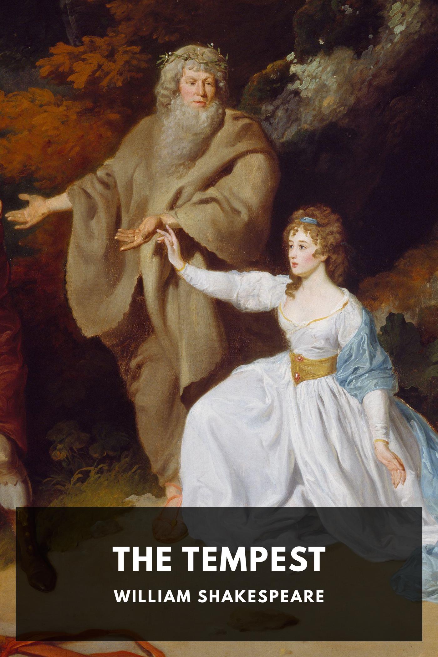 The Tempest by William Shakespeare, book cover