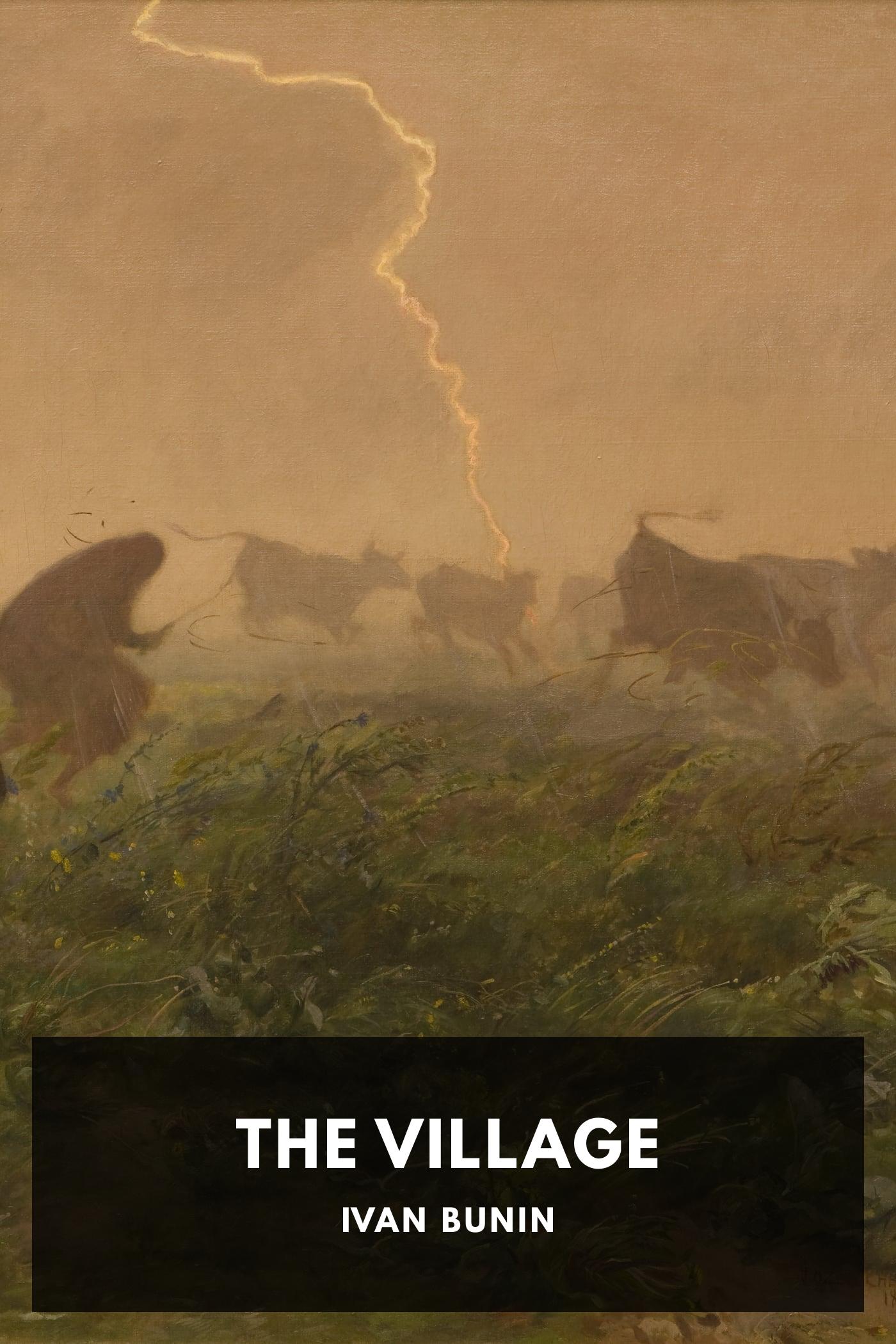 The Village by Ivan Bunin, book cover