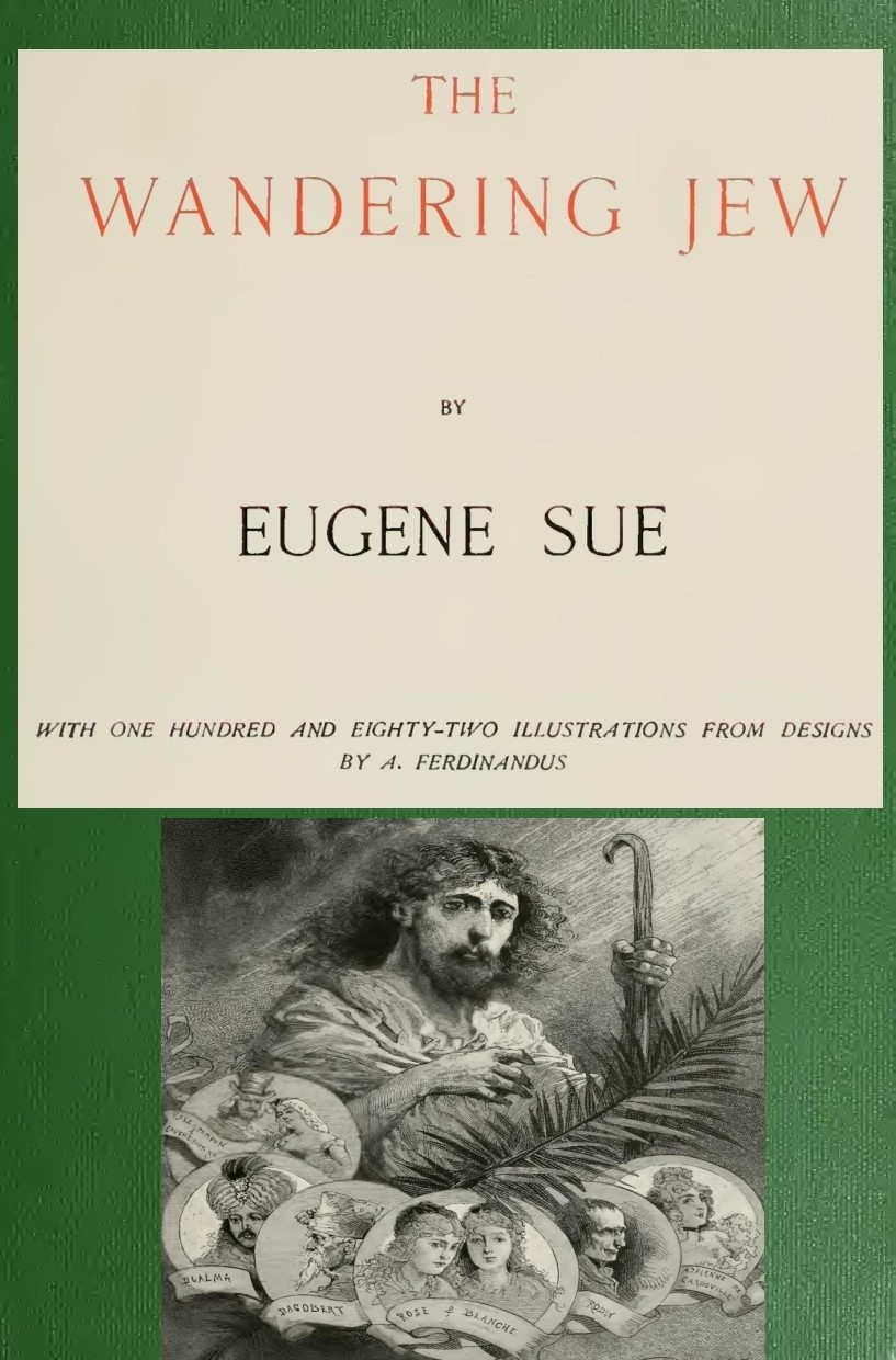 The Wandering Jew by Eugène Sue, book cover