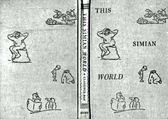 This Simian World by Clarence Day, book cover