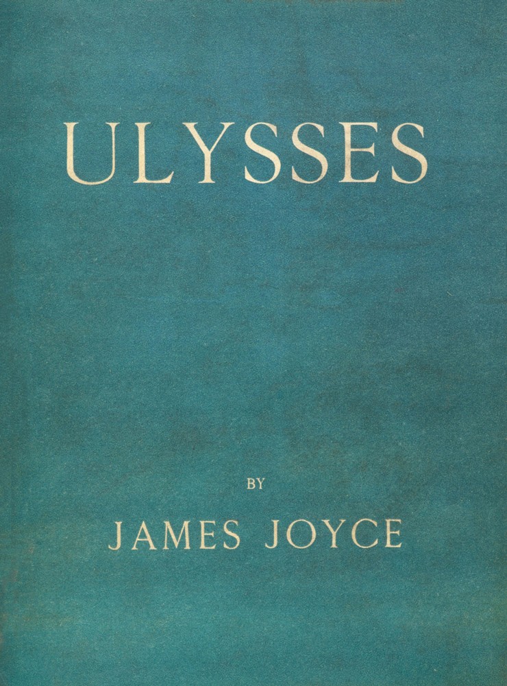 Ulysses by James Joyce, book cover