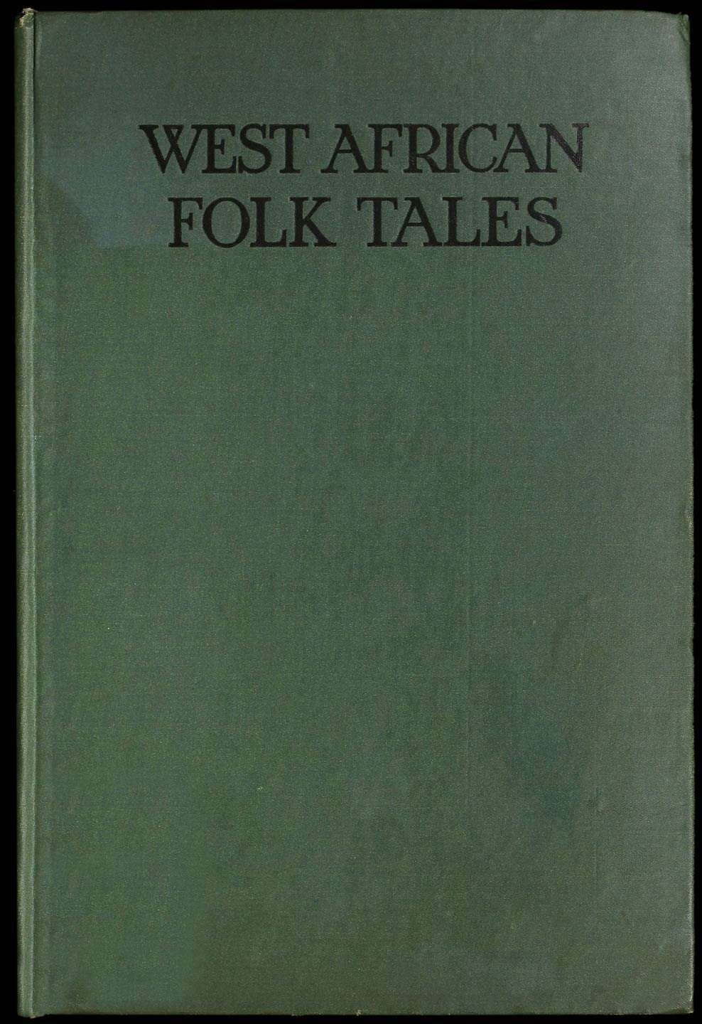 West African Folk-Tales by William H. Barker, book cover