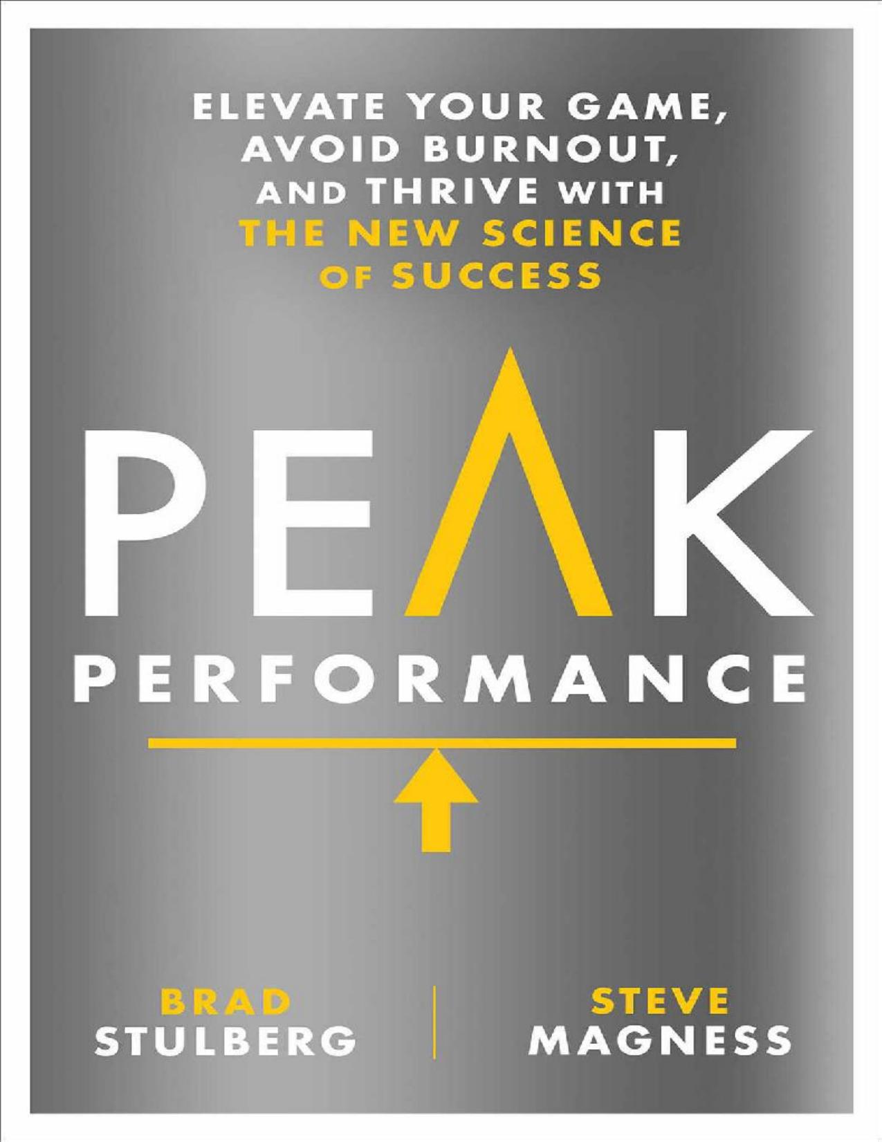 Peak Performance by Brad Stulberg PDF, EPUB Free Download