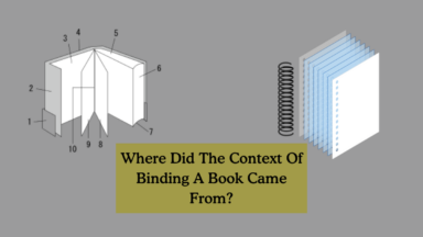Where Did The Context Of Binding A Book Came From?