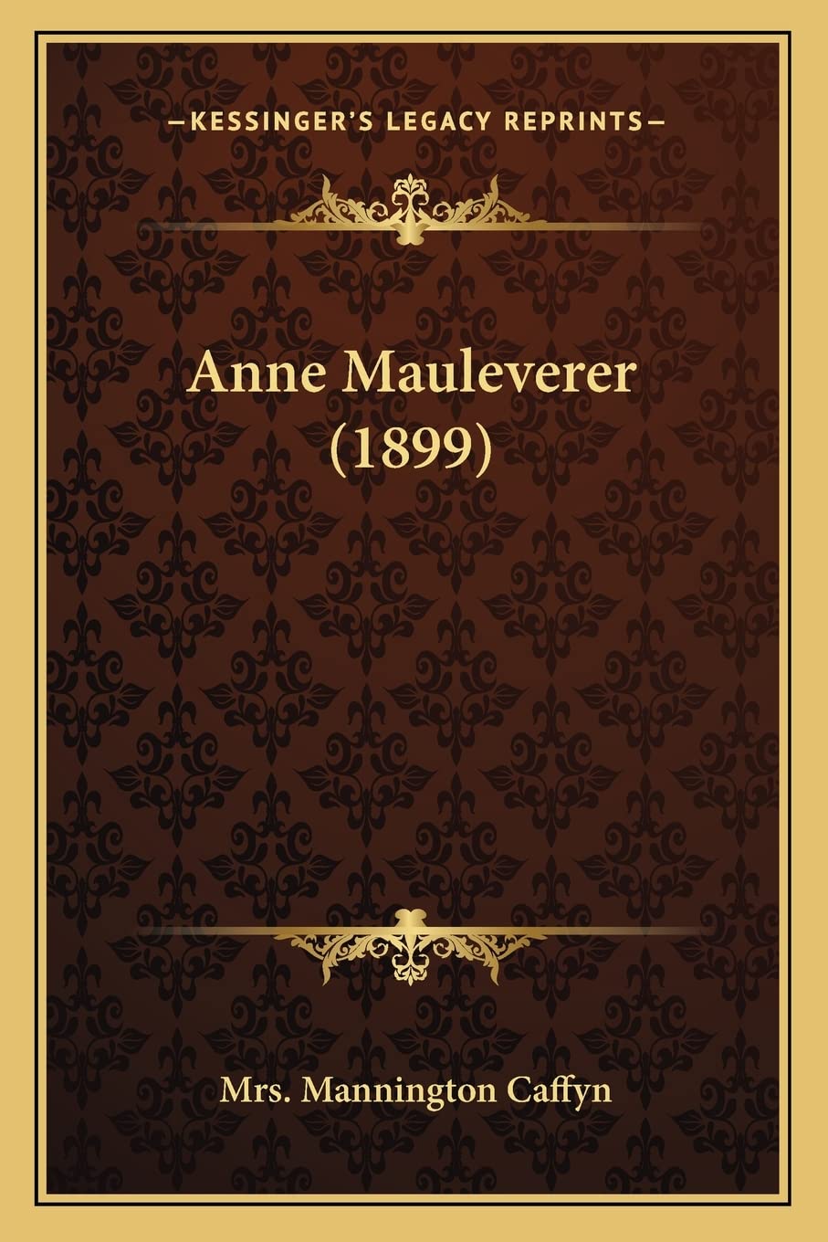 Anne Mauleverer (1899)