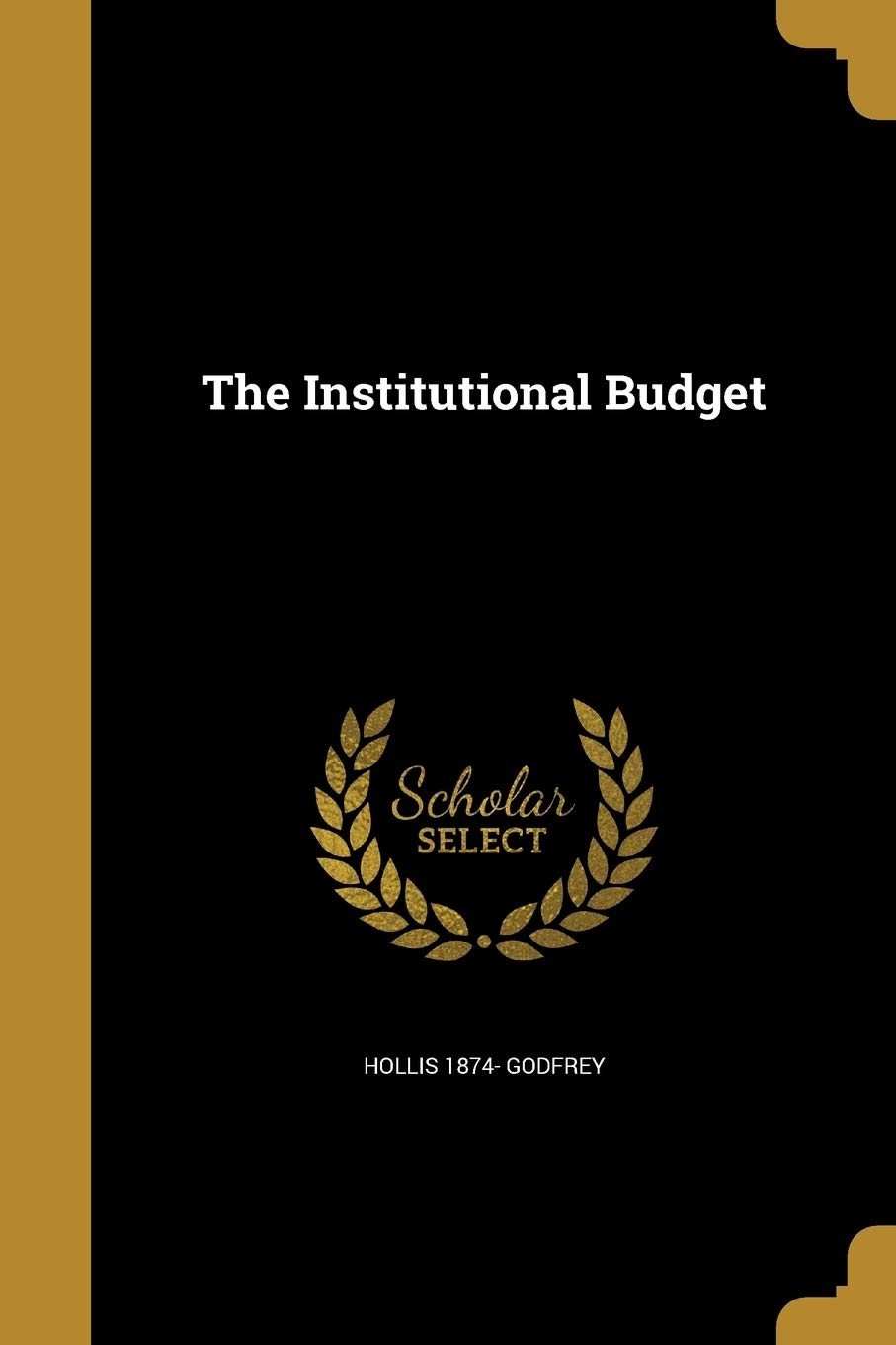 The Institutional Budget