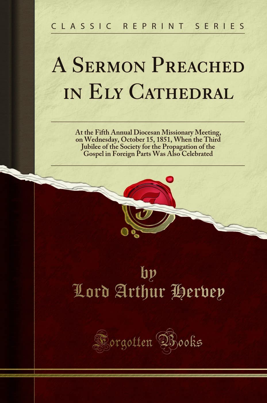 A Sermon Preached in Ely Cathedral