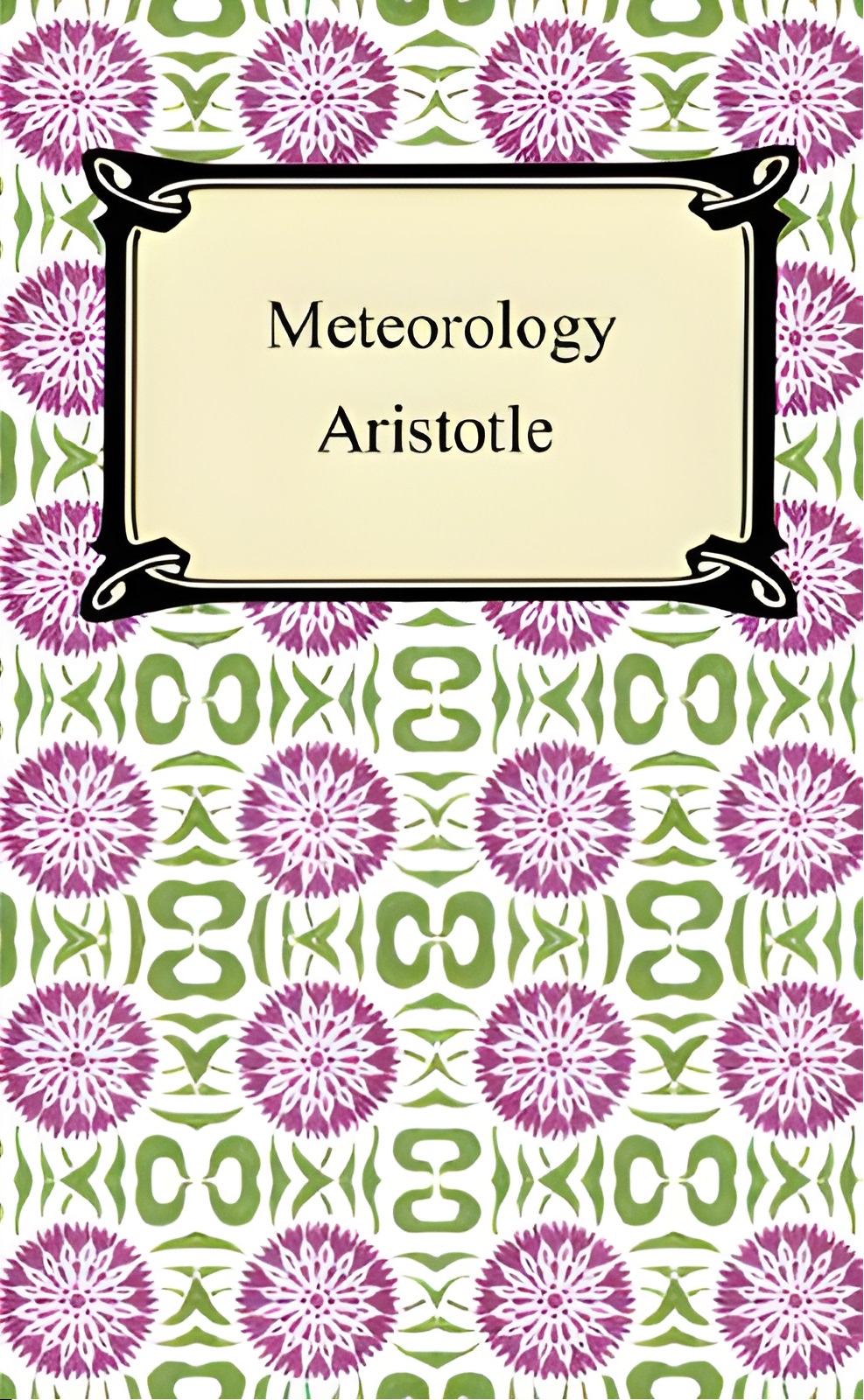 METEOROLOGY - Aristotle