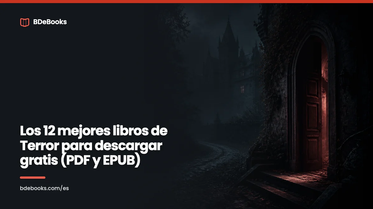 Los 12 mejores libros de Terror para descargar gratis (PDF y EPUB)