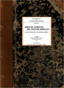 Portada de Años de juventud del doctor Angélico de Armando Palacio Valdés