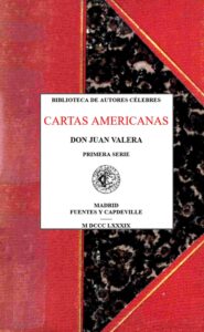 Portada de Cartas americanas. Primera serie de Juan Valera