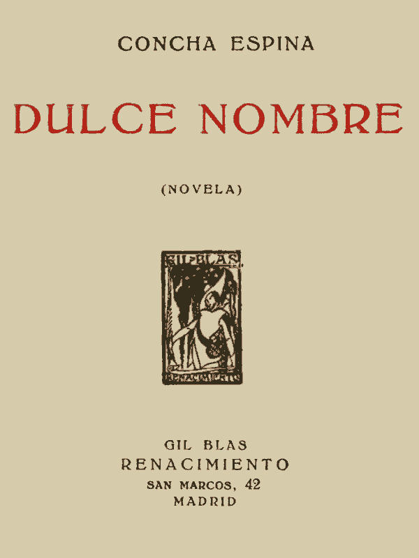 Portada de Dulce Nombre