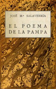 Portada de El poema de la Pampa: Martín Fierro y el criollismo español de José María Salaverría