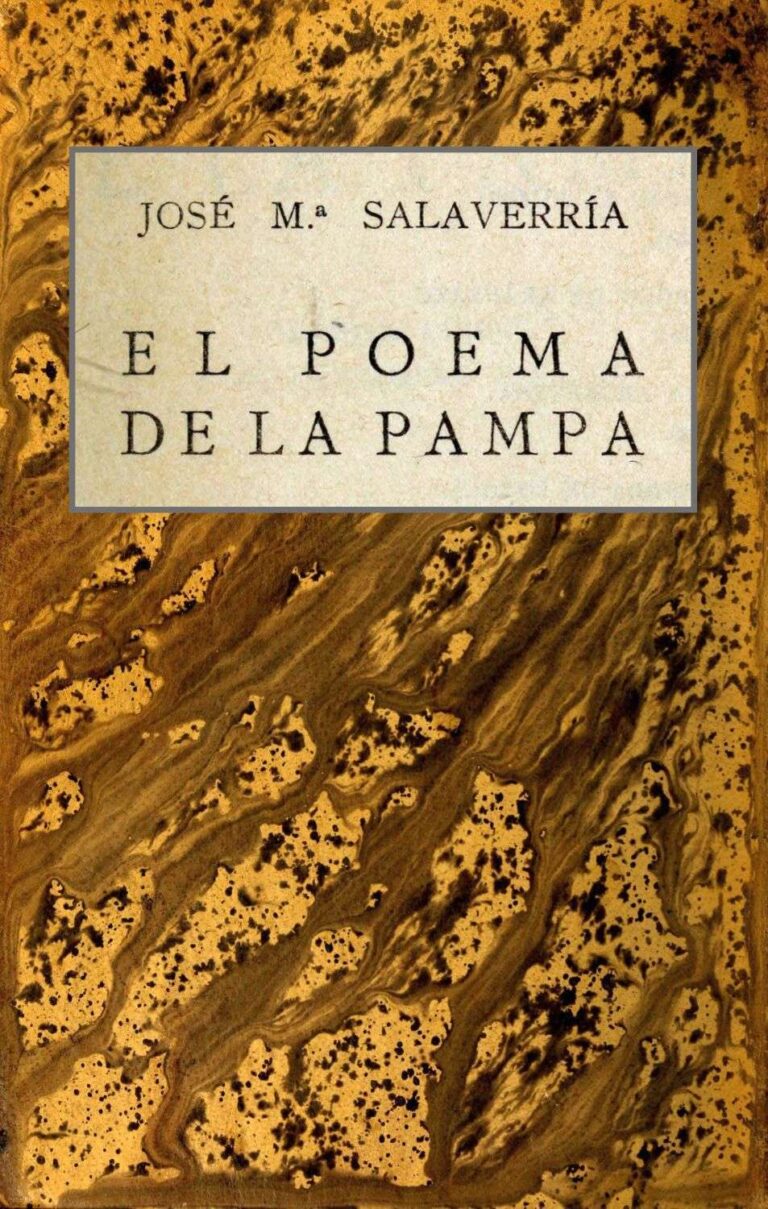 Portada de El poema de la Pampa: Martín Fierro y el criollismo español