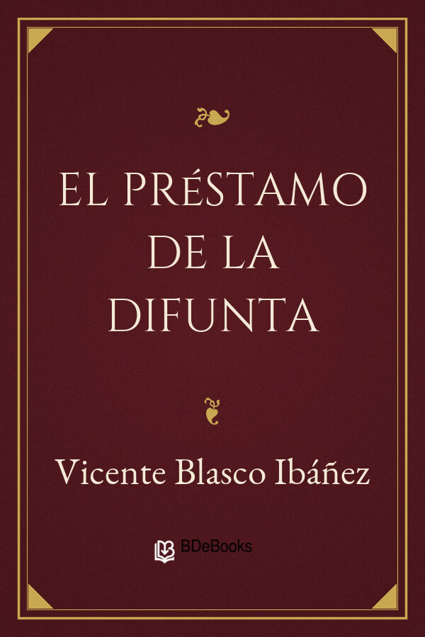 Portada de El préstamo de la difunta
