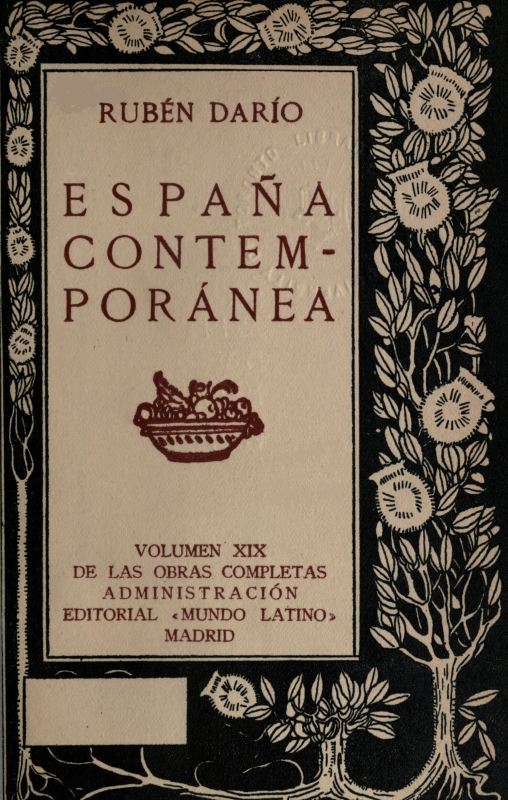 Portada de España contemporánea