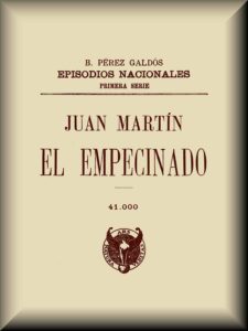 Portada de Juan Martín el Empecinado de Benito Pérez Galdós