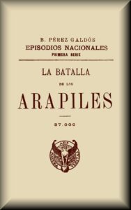 Portada de La batalla de los Arapiles de Benito Pérez Galdós
