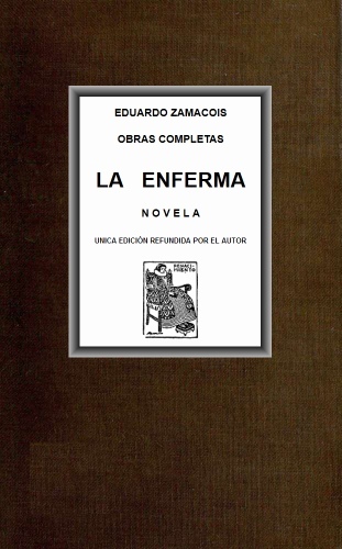 Portada de La enferma