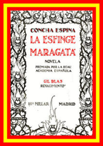 Portada de La esfinge maragata de Concha Espina