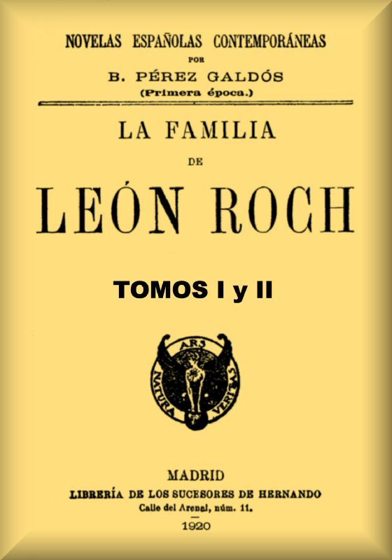Portada de La familia de León Roch