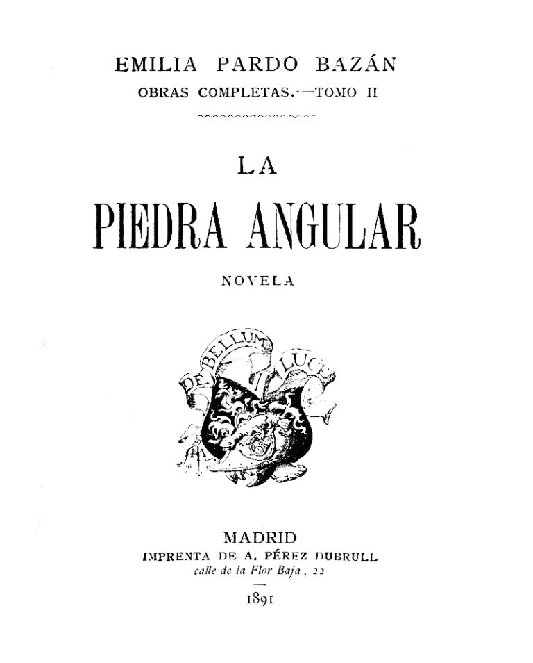 Portada de La piedra angular