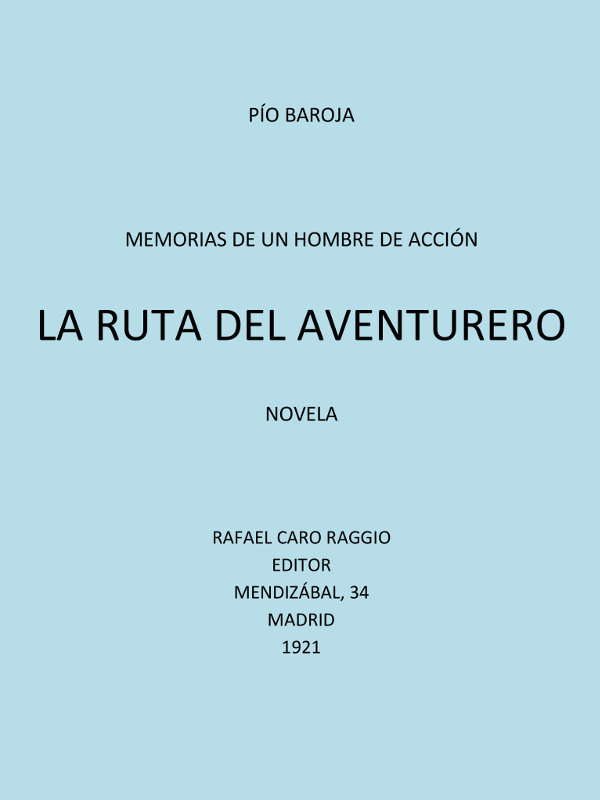 Portada de La ruta del aventurero