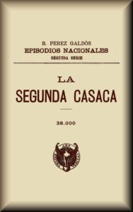Portada de La segunda casaca de Benito Pérez Galdós