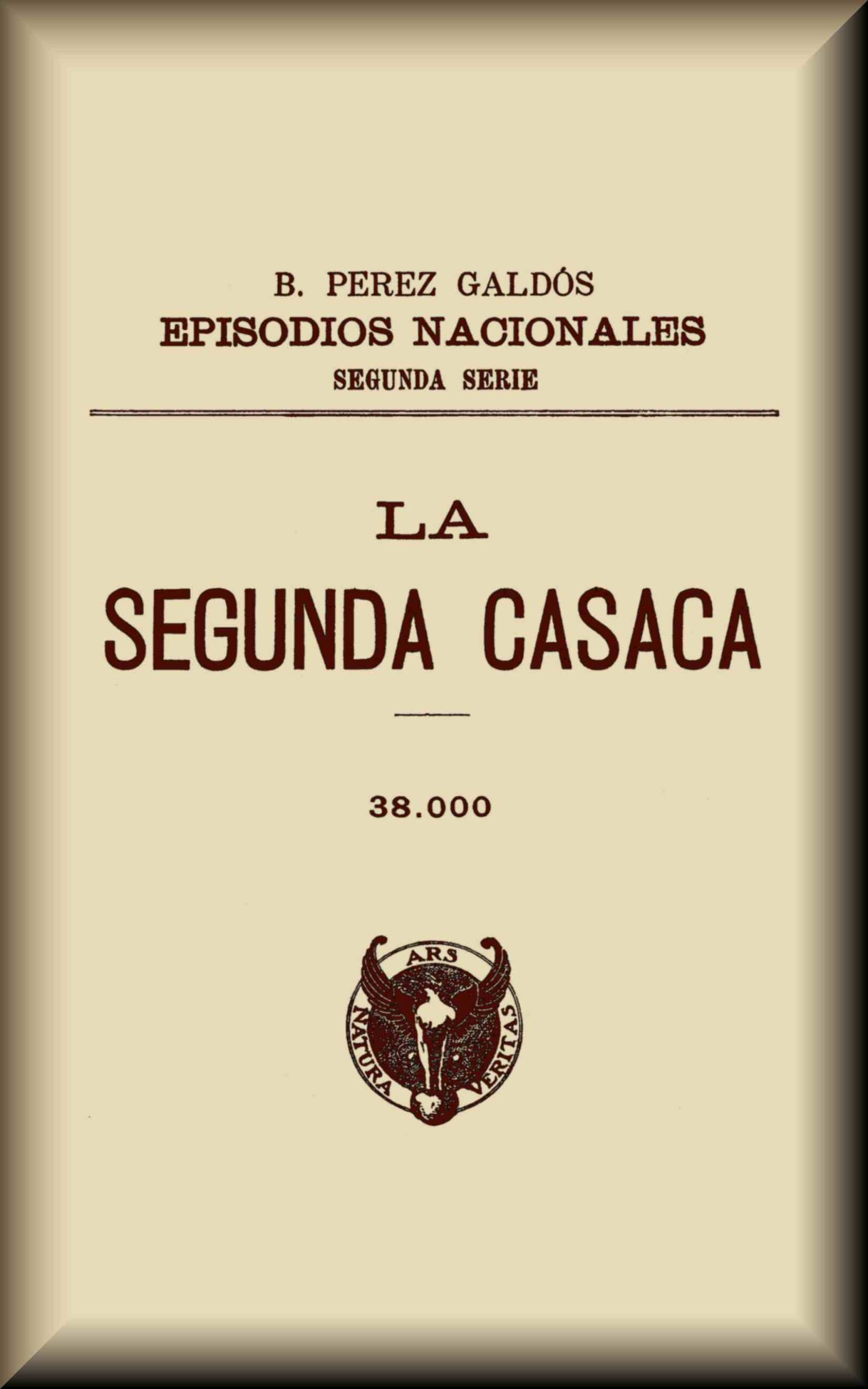 La segunda casaca de Benito Pérez Galdós, portada del libro