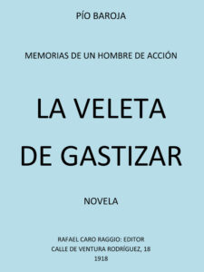 Portada de La veleta de Gastizar de Pío Baroja