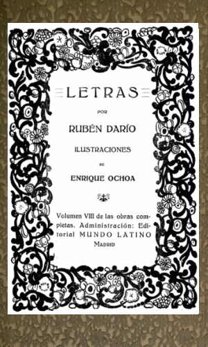 Portada de Letras