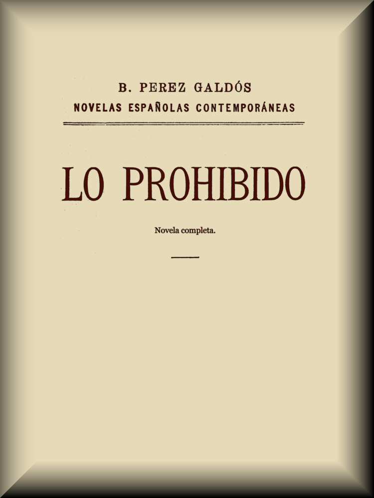 Portada de Lo prohibido
