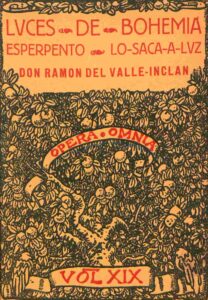 Portada de Luces de bohemia de
