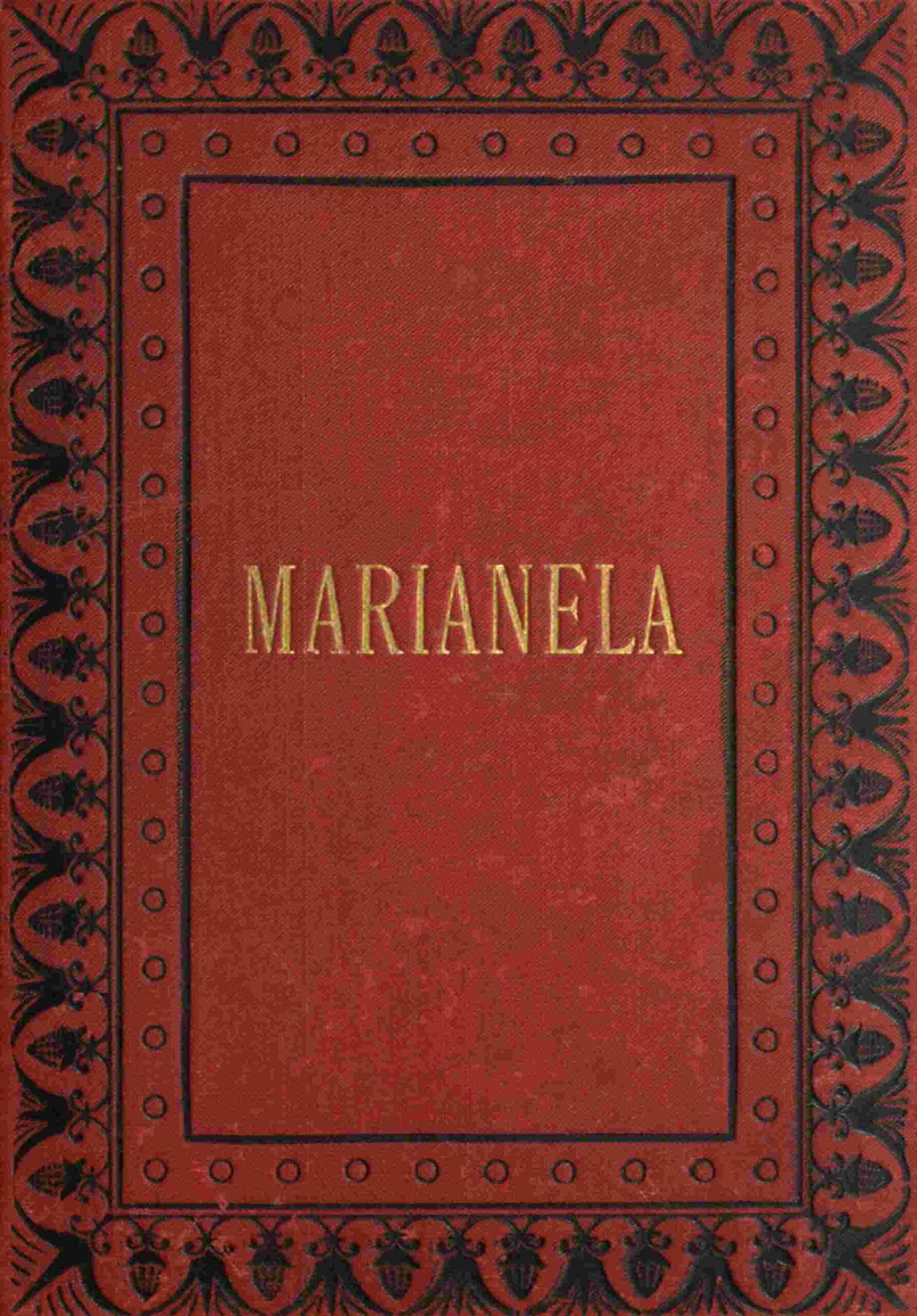 Marianela de Benito Pérez Galdós, portada del libro