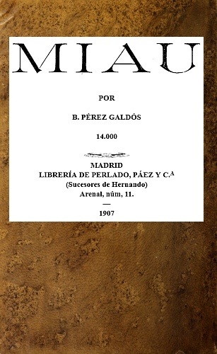 Portada de Miau