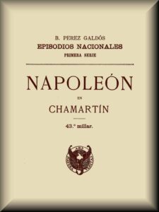Portada de Napoleón en Chamartín de Benito Pérez Galdós
