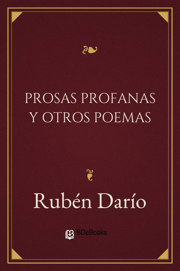 Portada de Prosas profanas y otros poemas