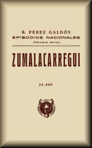 Portada de Zumalacárregui de Benito Pérez Galdós