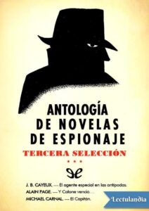 Portada de Antología de novelas de espionaje – Tercera selección