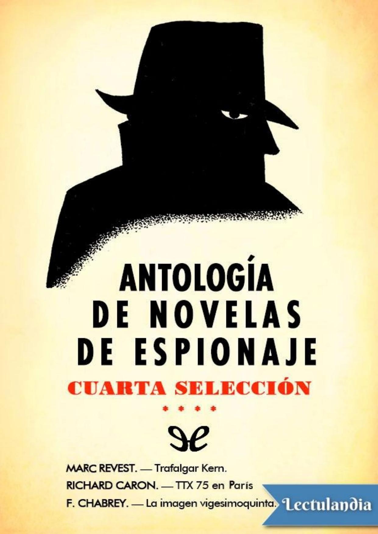 Antología de novelas de espionaje - Cuarta selección de AA. VV., portada del libro