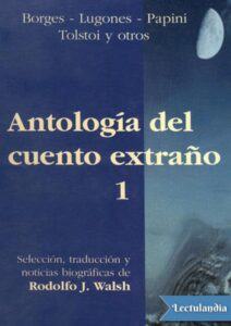 Portada de Antología del cuento extraño 1