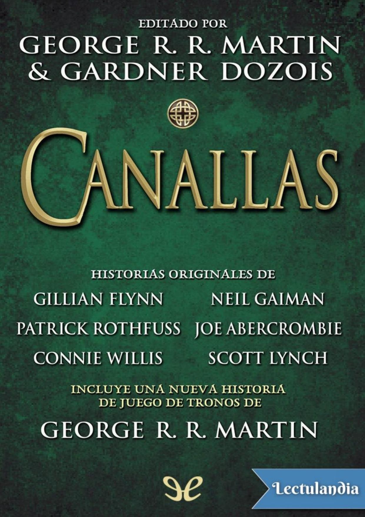Canallas de AA. VV., portada del libro