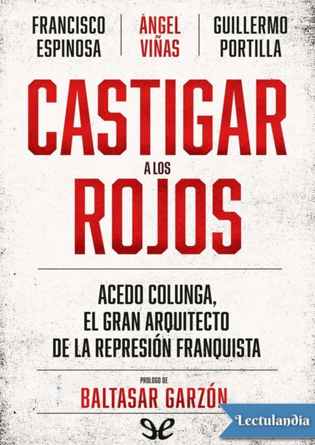 Castigar a los rojos de AA. VV., portada del libro