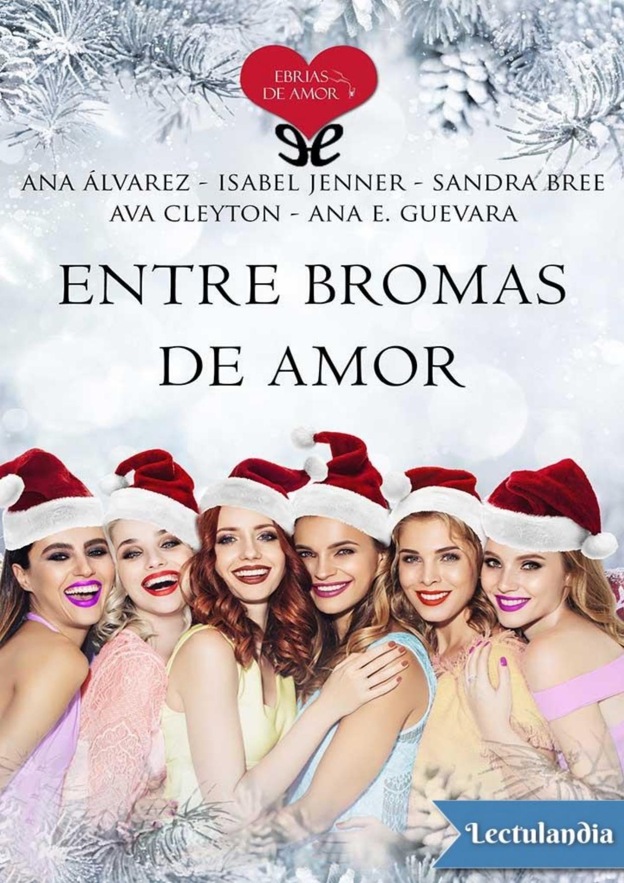 Entre bromas de amor de AA. VV., portada del libro