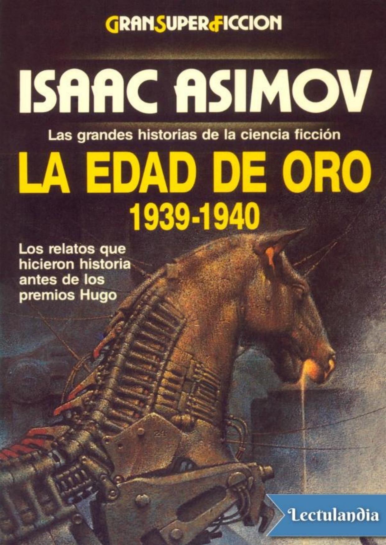 La Edad de Oro 1939-1940 de AA. VV., portada del libro
